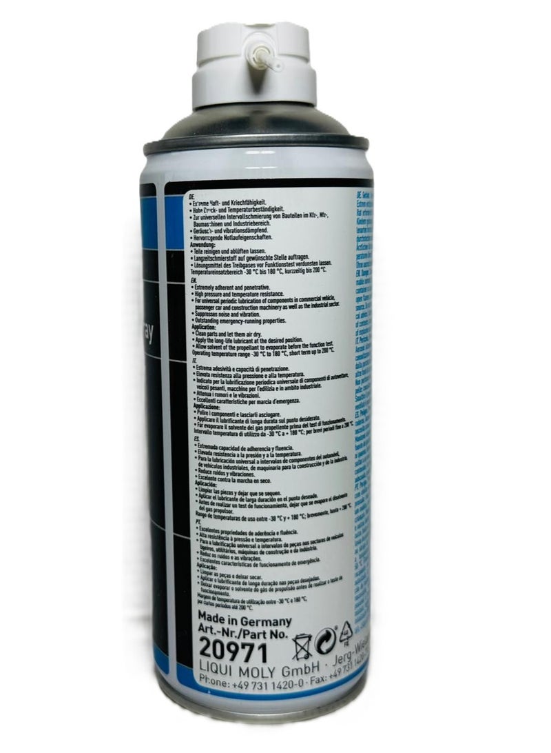 LIQUI MOLY PTFE / Ceramic LongLife Spray 400ml - Image 3